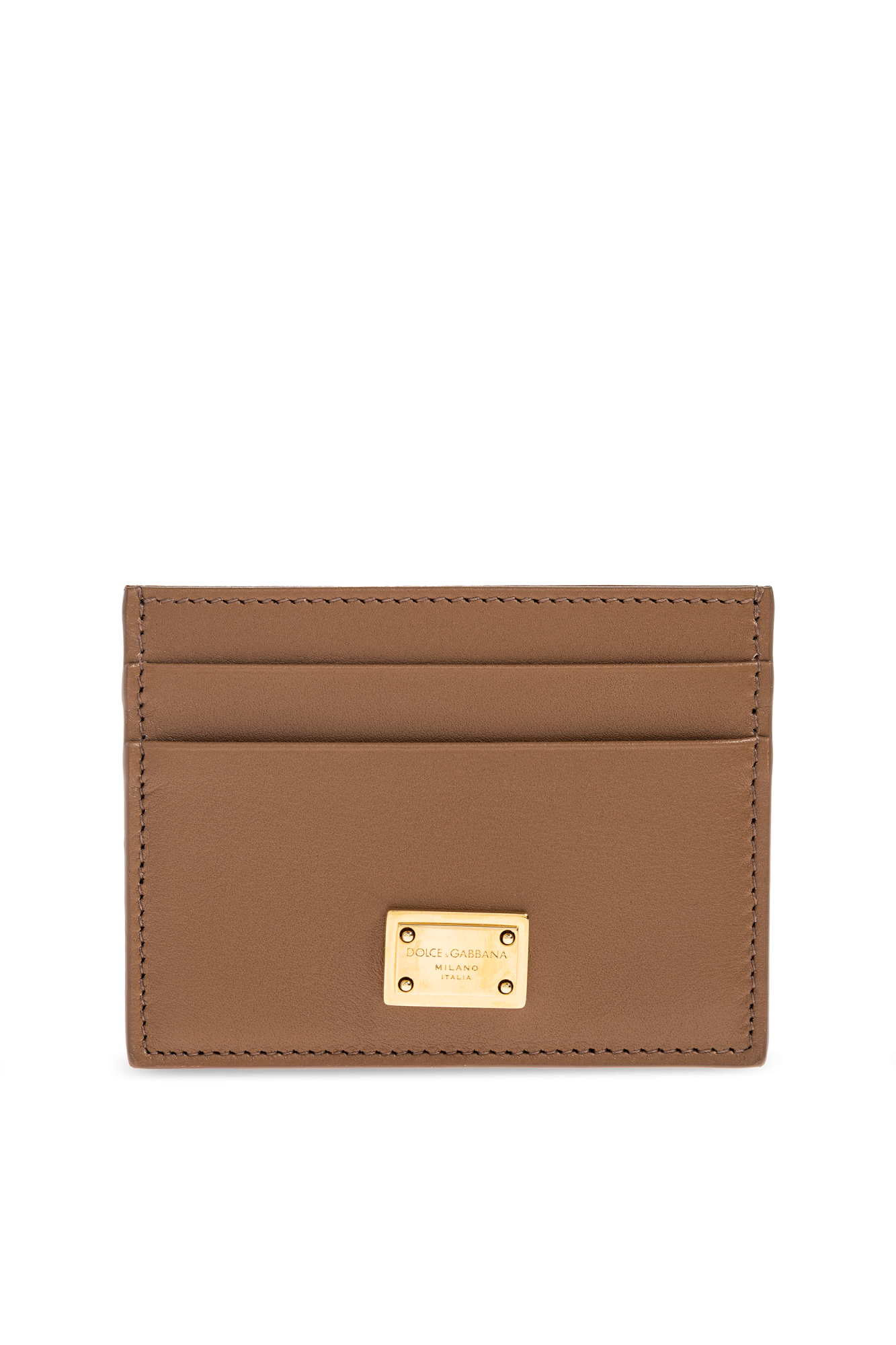 Brown Card case Dolce & Gabbana - Vitkac France